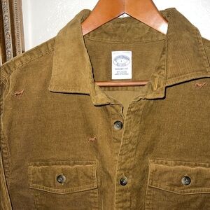 Brooks Brothers Men's Corduroy Shirt Jacket - Brown